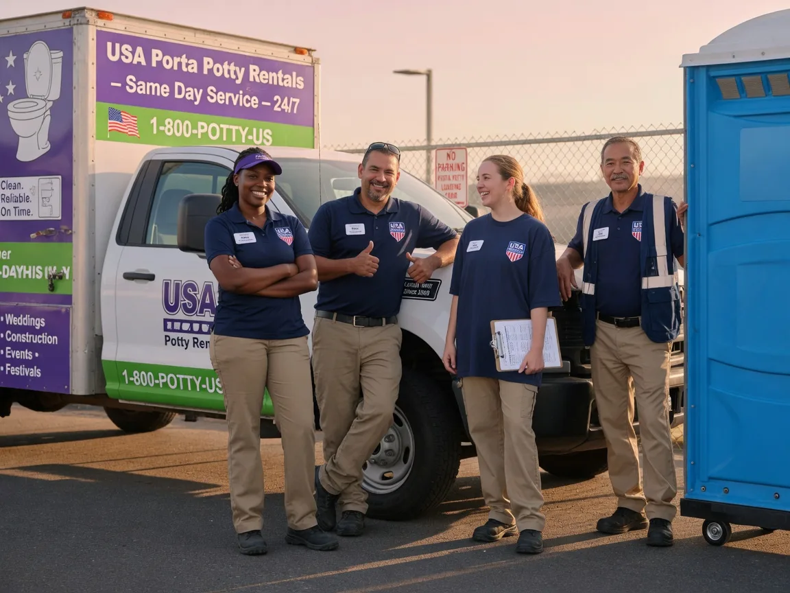 Porta Potty Rental company in Traver, CA
