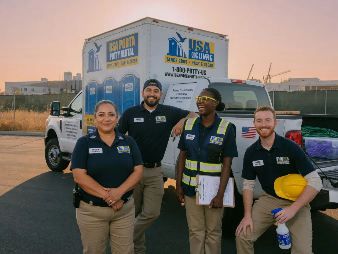 Portable Toilet Rental company in Traver, CA